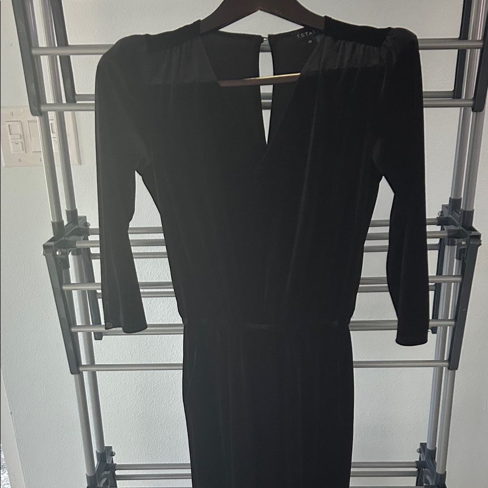 1. State Black Velvet Jumpsuit